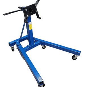 Banco giratorio para motores con patas plegables