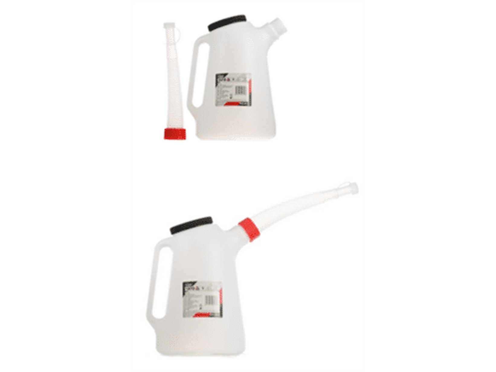 JARRO CON EXTENSIÓN FLEXIBLE Y TAPA