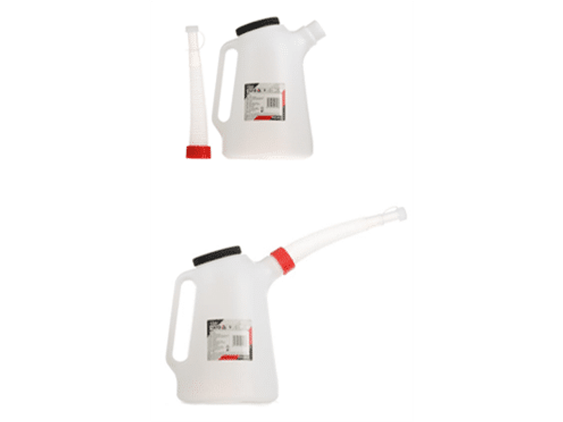 JARRO CON EXTENSIÓN FLEXIBLE Y TAPA