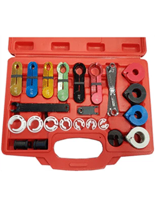 Kit de herramientas para desconectar líneas de combustible, 22 piezas
