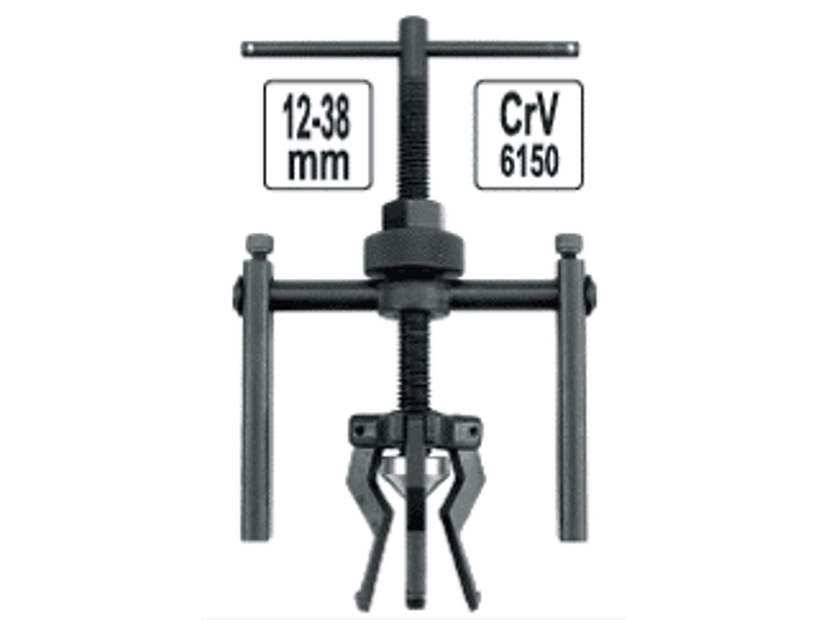 Extractor de rodamiento interior 12-38 mm