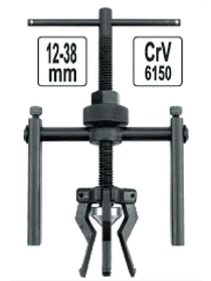 Extractor de rodamiento interior 12-38 mm