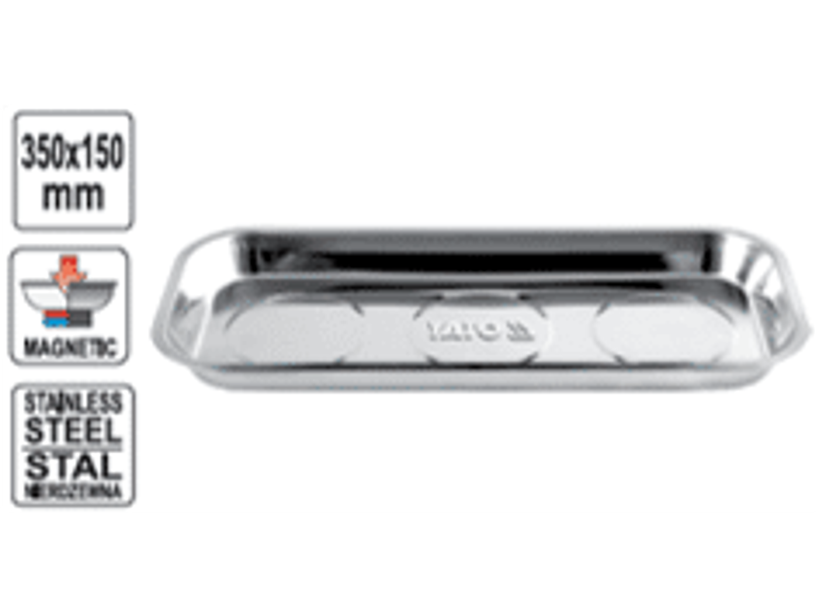 Sostenedor de piezas magnético, 350x150 mm