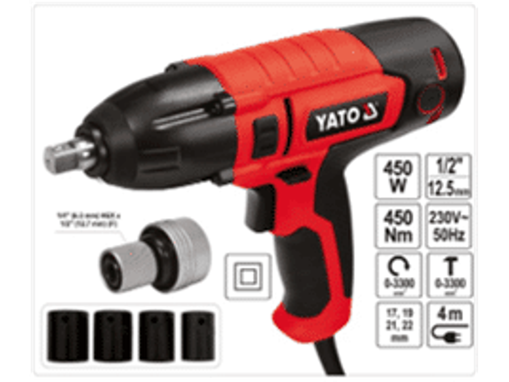 Llave de impacto 1/2