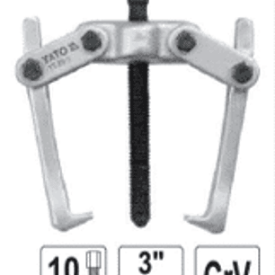 Extractor de rodamientos de 2 brazos de 3
