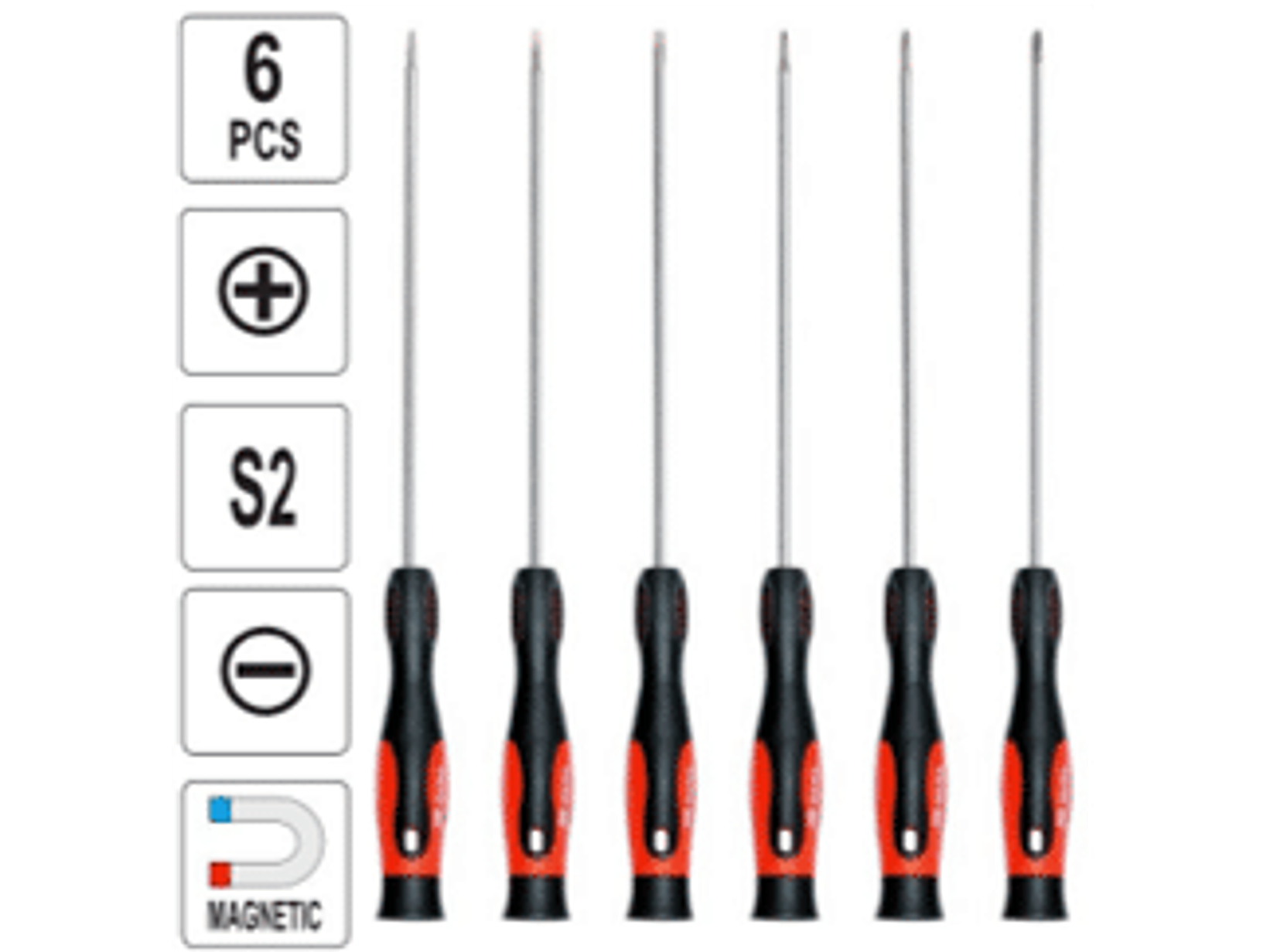 Juego de destornilladores de precisión Yato