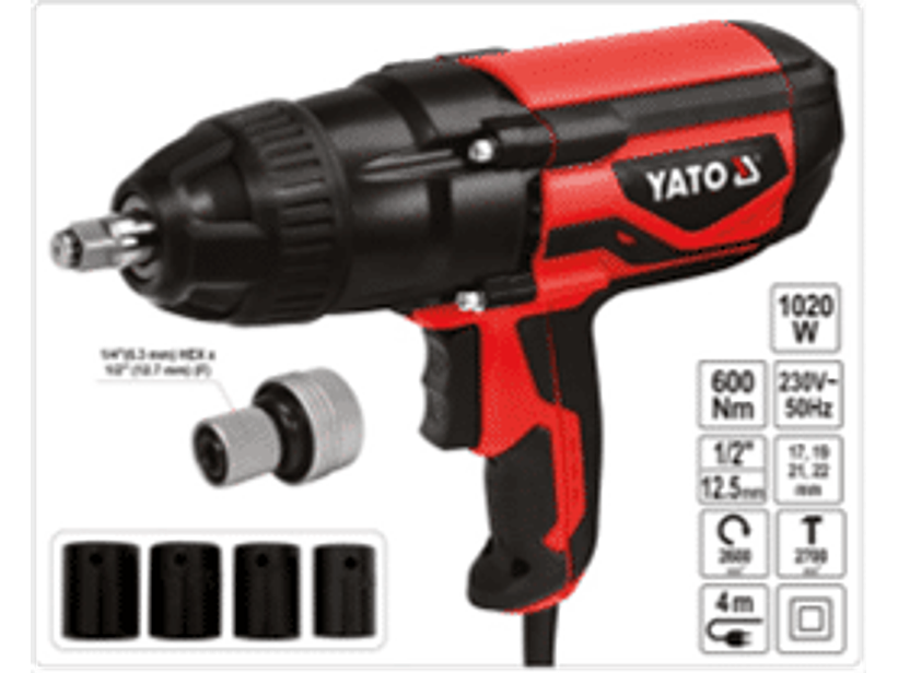 Llave de impacto 1/2