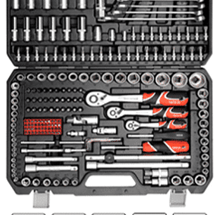 MALETA CON 215 HERRAMIENTAS