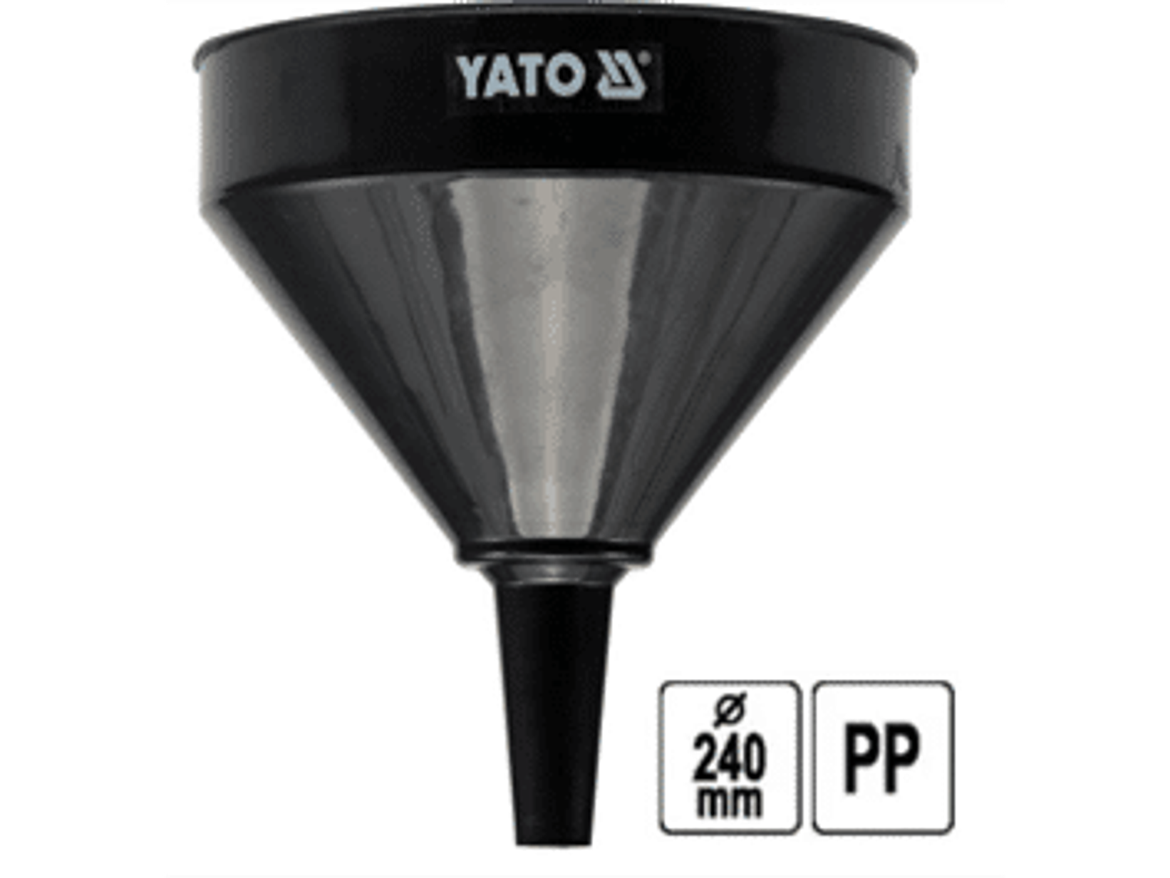 Embudo para llenar aceite de motor y combustible con filtro