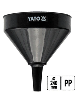 Embudo para llenar aceite de motor y combustible con filtro