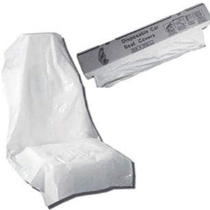 Cubre Asientos Desechables para Autos. Rollo 250 Unid