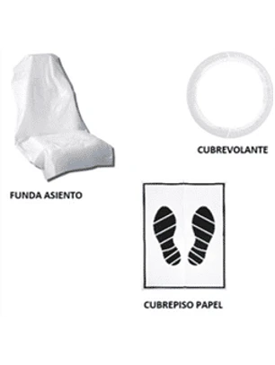 Set de Protectores Desechables para Autos