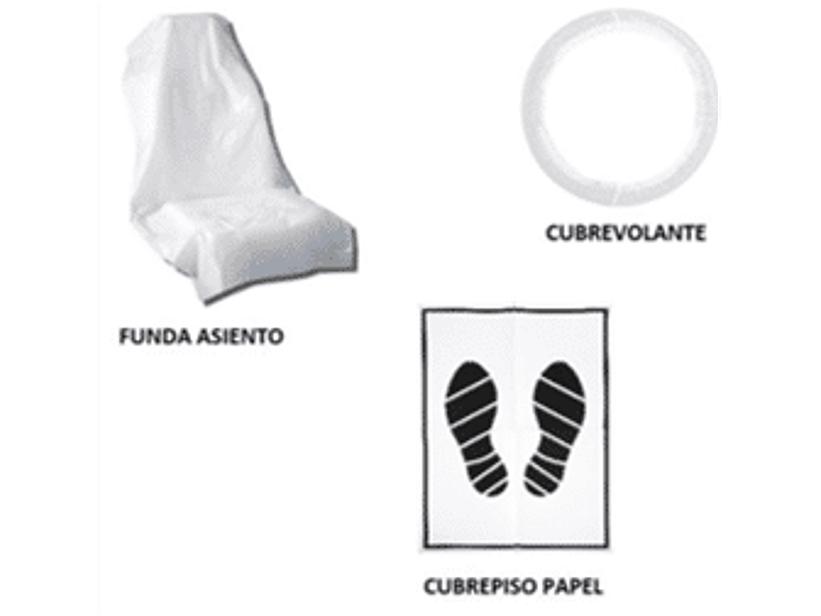 Set de Protectores Desechables para Autos