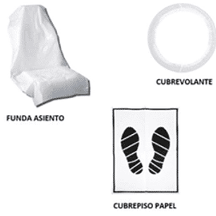 Set de Protectores Desechables para Autos