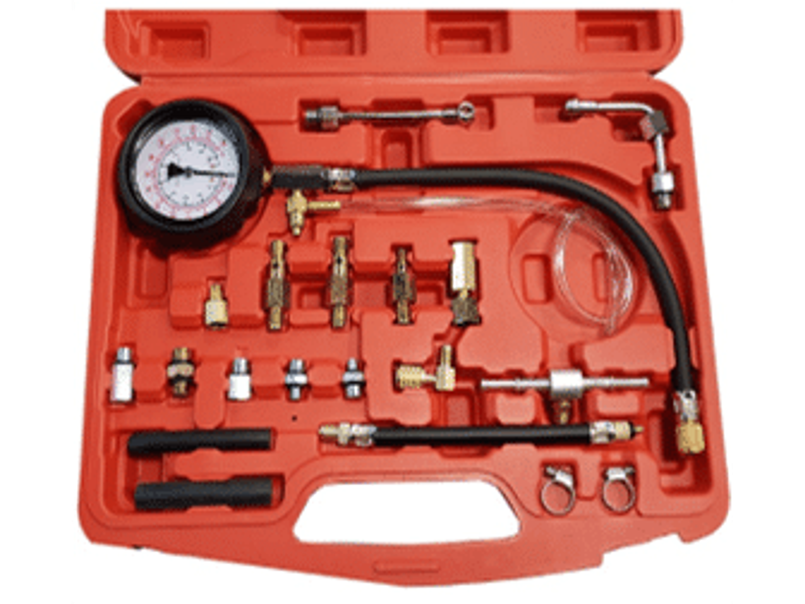 Probador medidor de presión de la bomba de bencina y diésel 0-145 PSI