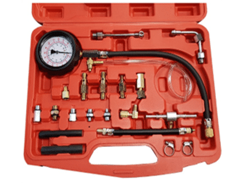 Probador medidor de presión de la bomba de bencina y diésel 0-145 PSI