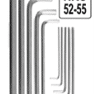 Jgo. llaves Allen 3 a 17mm, extra larga, 10 pzas.