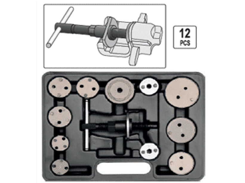 Juego universal prensa para Caliper manual, 12pzas