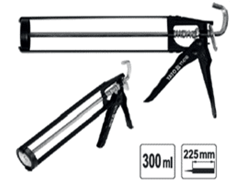 Pistola calafatera tipo esqueleto 300 mm