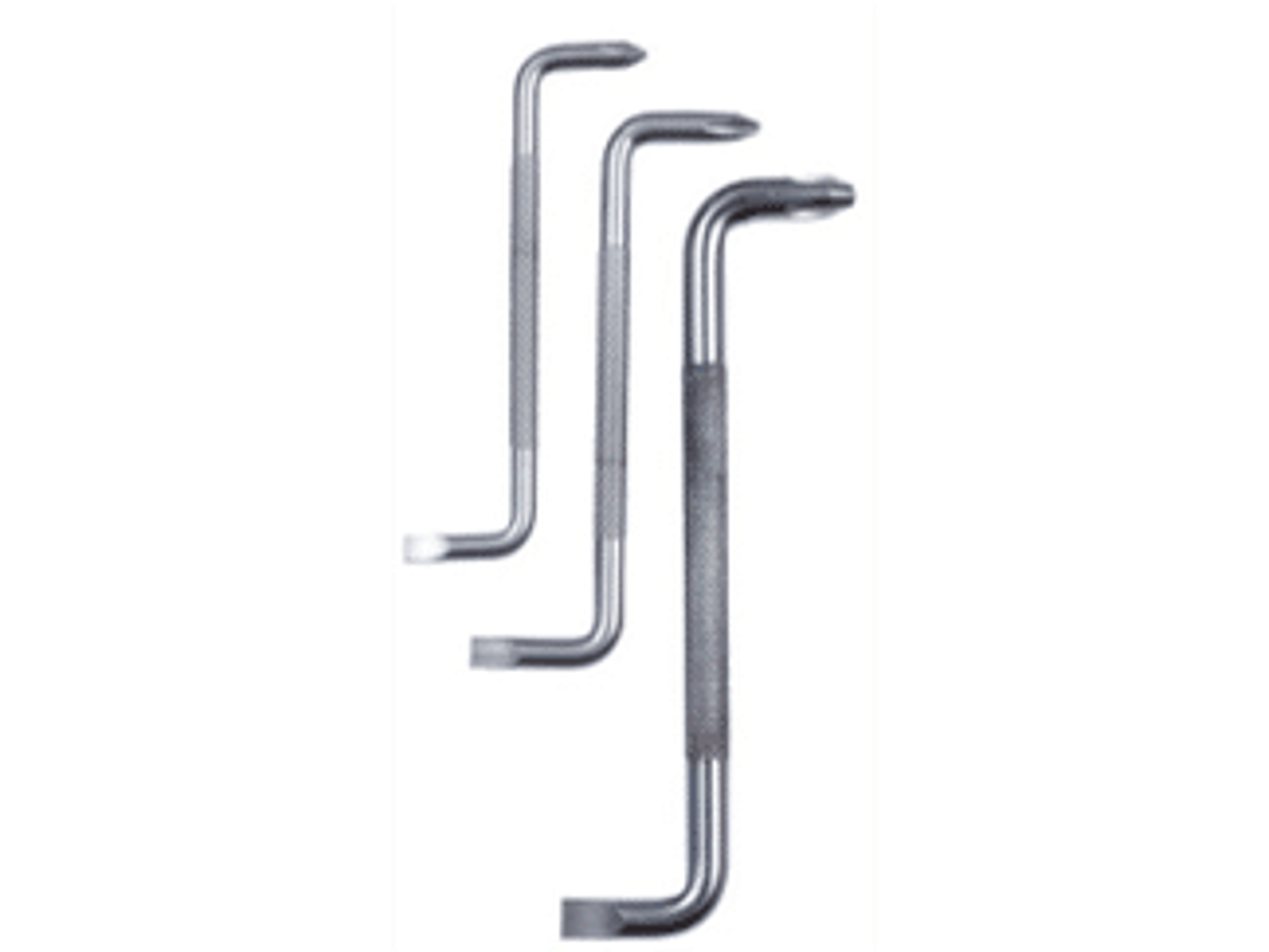 JUEGO 3 DESTORNILLADORES EN Z CON DOBLE PUNTA PL, PH, en milímetro