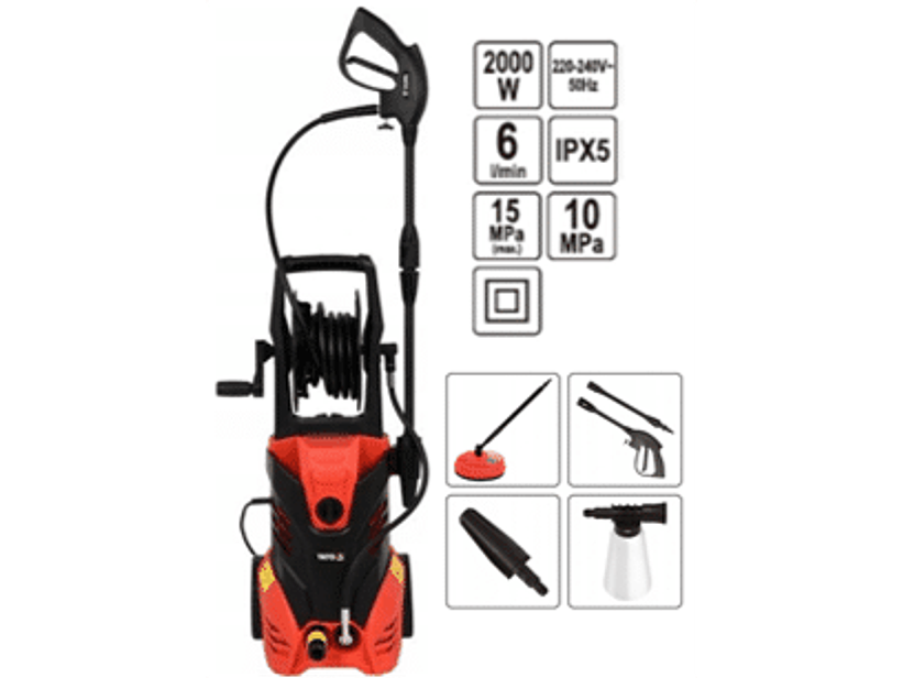 HIDROLAVADORA 150 BAR 2000W