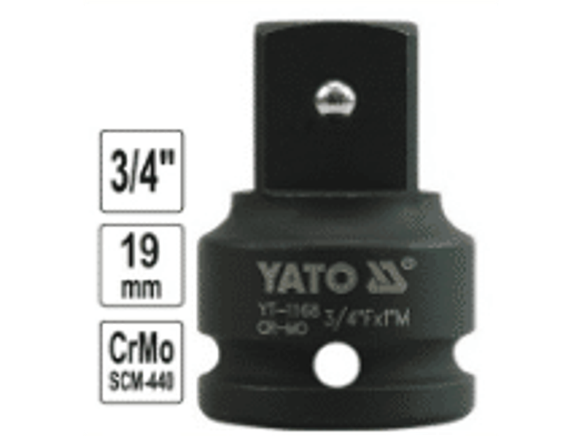 Dado adaptador aumentador de impacto 3/4