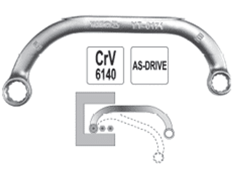 Llave corona corona tipo 