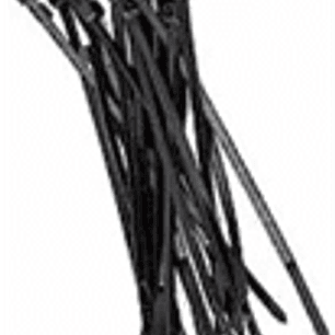 Amarra plástica negra