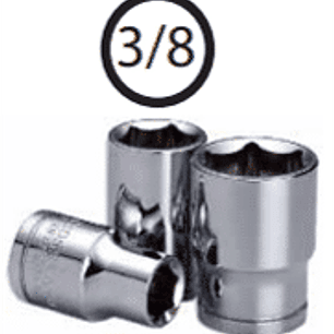 Dado cuadrante de 3/8