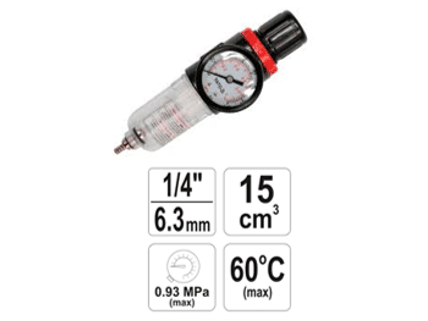 Filtro regulador 1/4