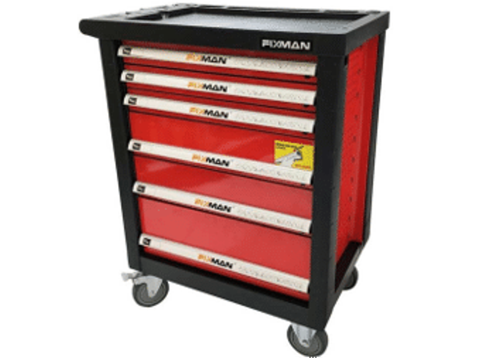 CARRO PROFESIONAL CON 6 BANDEJAS Y 162 HERRAMIENTAS