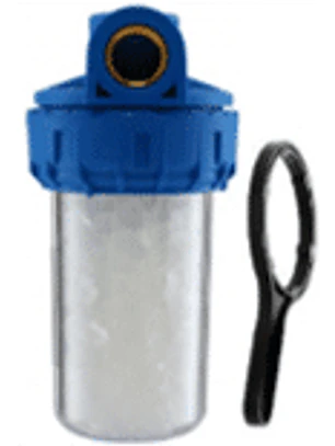 Filtro En Linea Con Ablandador 3/4 para aguas duras.