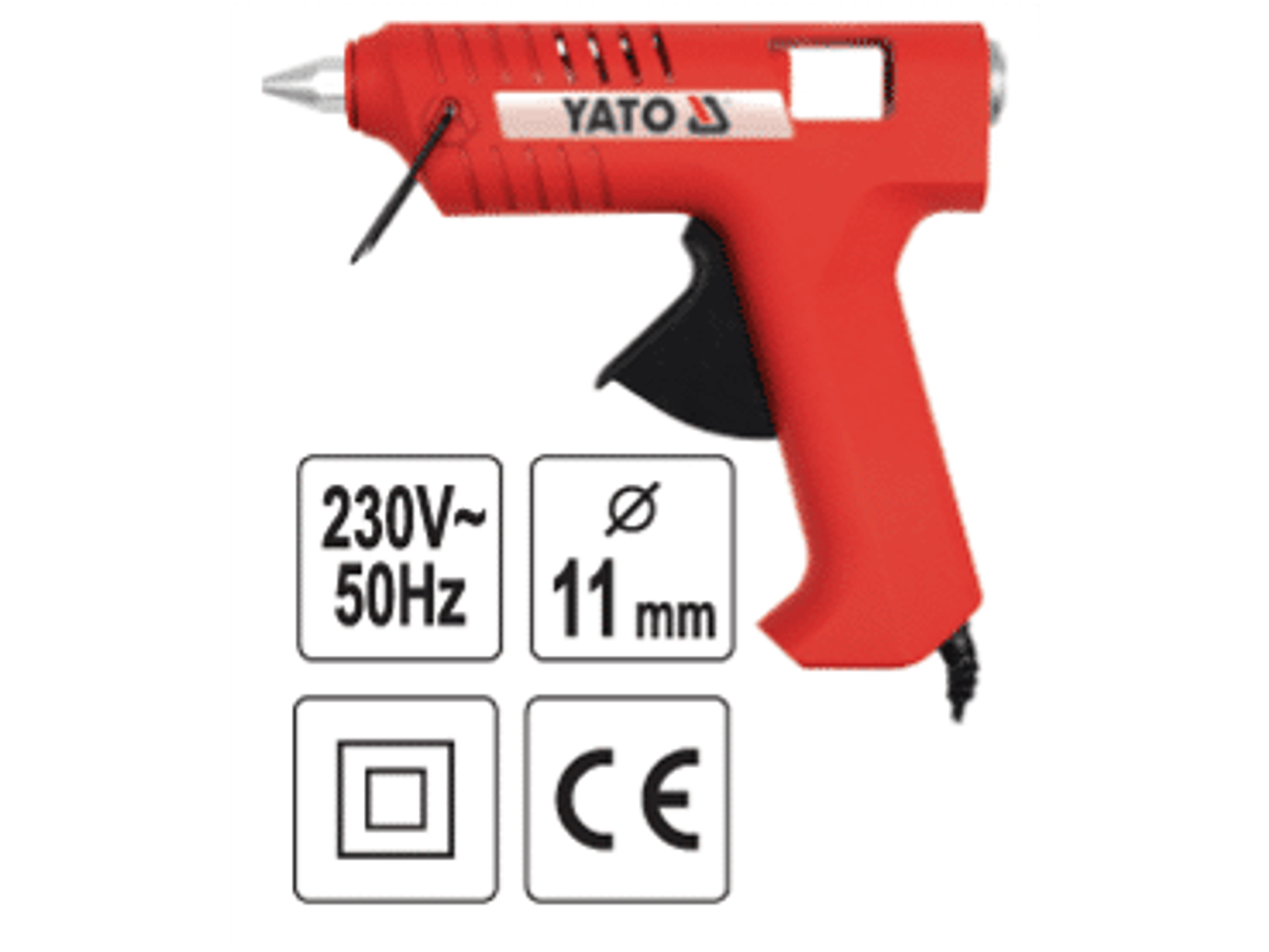 Pistola para silicona en barras