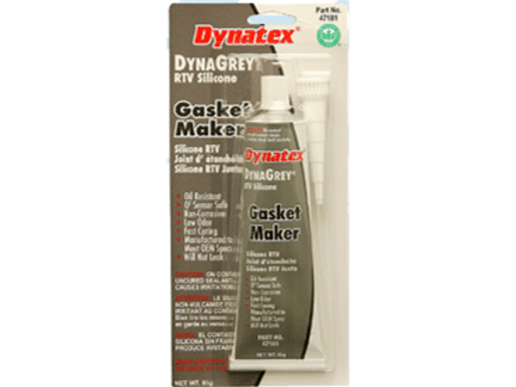 SILICONA GRIS OXIMICA 85 GRS DYNATEX 47181