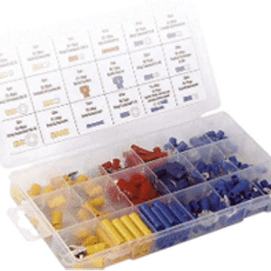 DISPLAY SURTIDO TERMINALES ELECTRICOS 160 PIEZAS