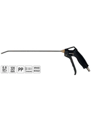 Pistola de sopletear con extensión de 320mm