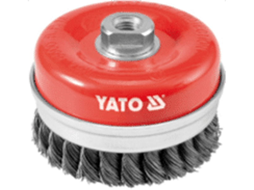 GRATA COPA TRENZADA 100MM PARA GALLETERO M14