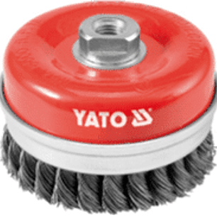 GRATA COPA TRENZADA 100MM PARA GALLETERO M14