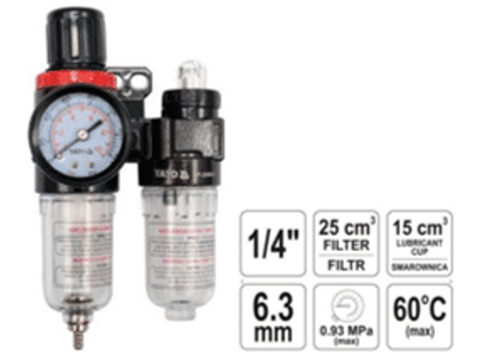 FILTRO LUBRICADOR REGULADOR (FLR) 1/4