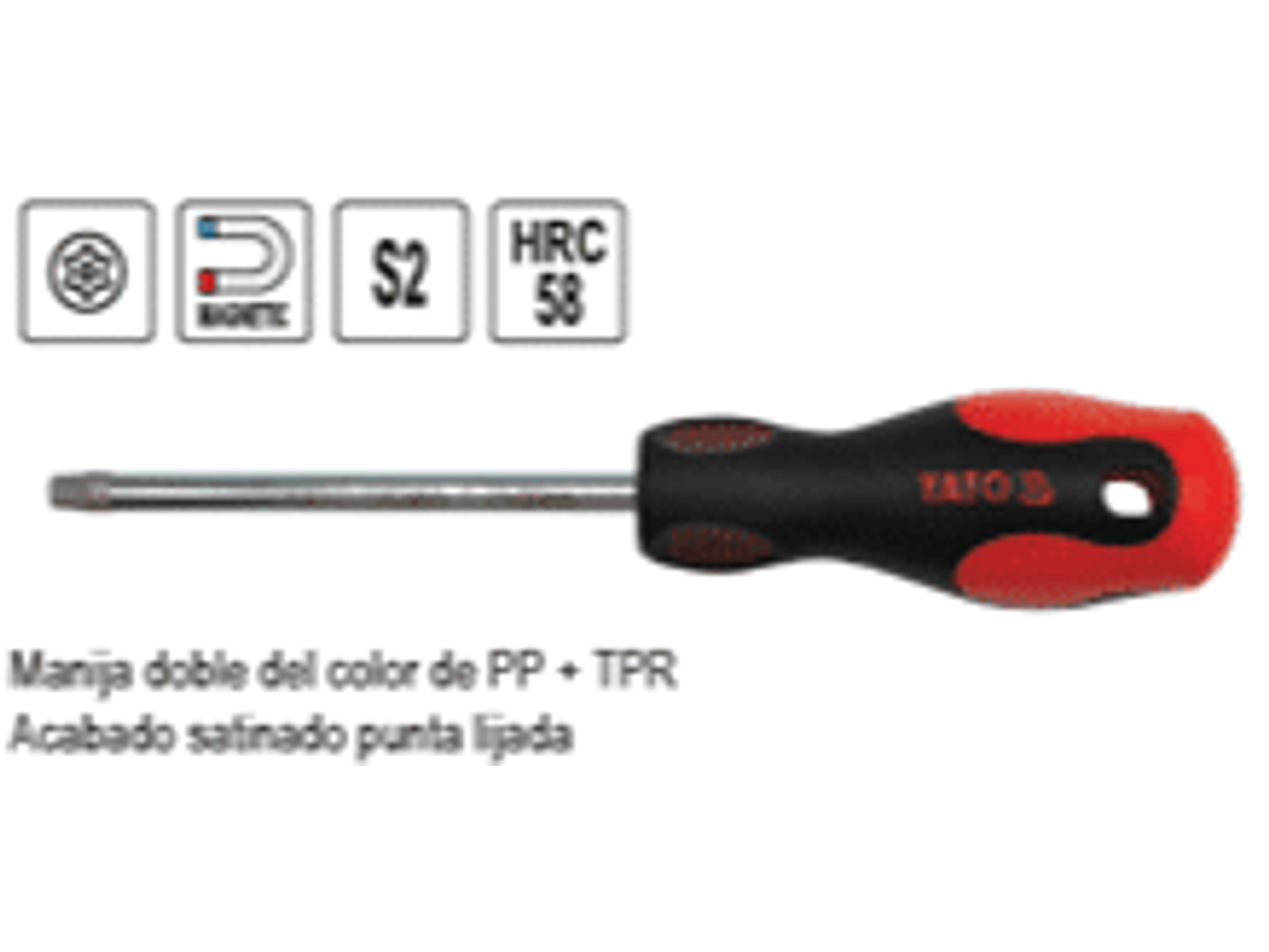 DESTORNILLADOR TORX DE SEGURIDAD T40 - YATO