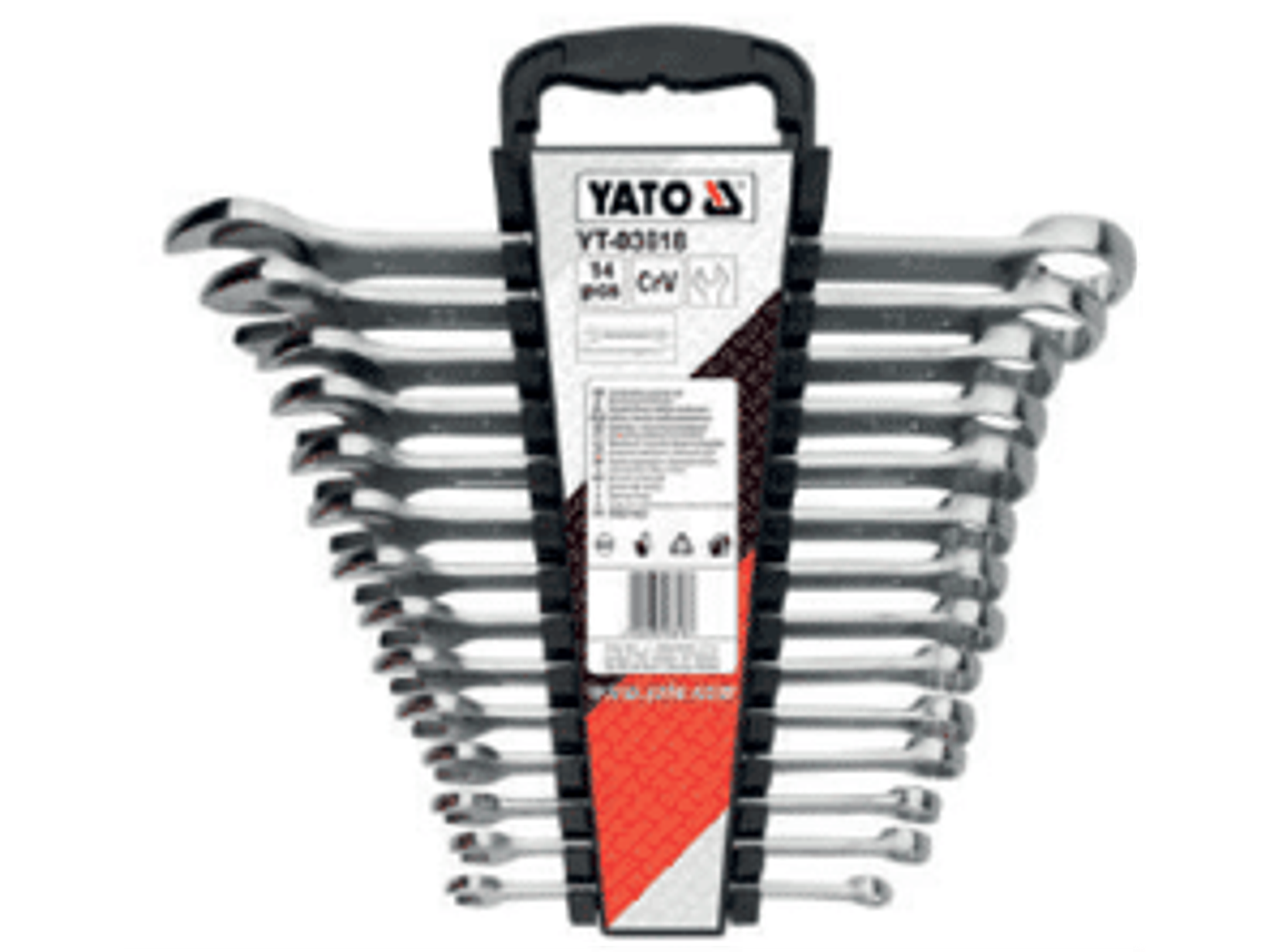 Jgo. Llaves punta/corona,8 a 24mm, 14pzas.