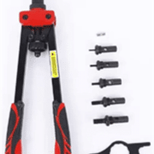 Remachadora manual de tuercas, 360mm M3,M4,M5,M6,M8,M10