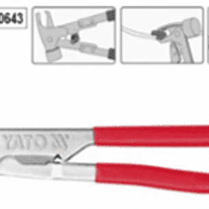 Pinza p/colocar contrapeso rueda