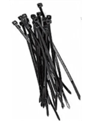 Amarra plástica negra