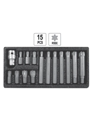 Juego de puntas RIBE de 15 piezas