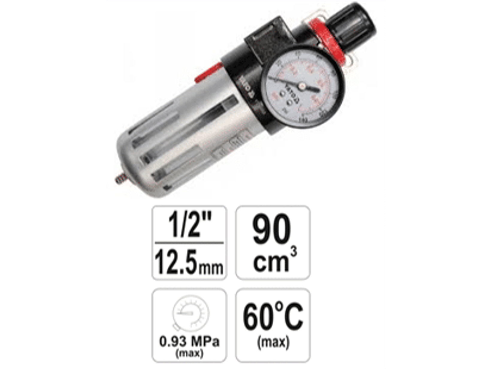 Filtro regulador 1/2