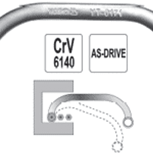 Llave corona corona tipo 