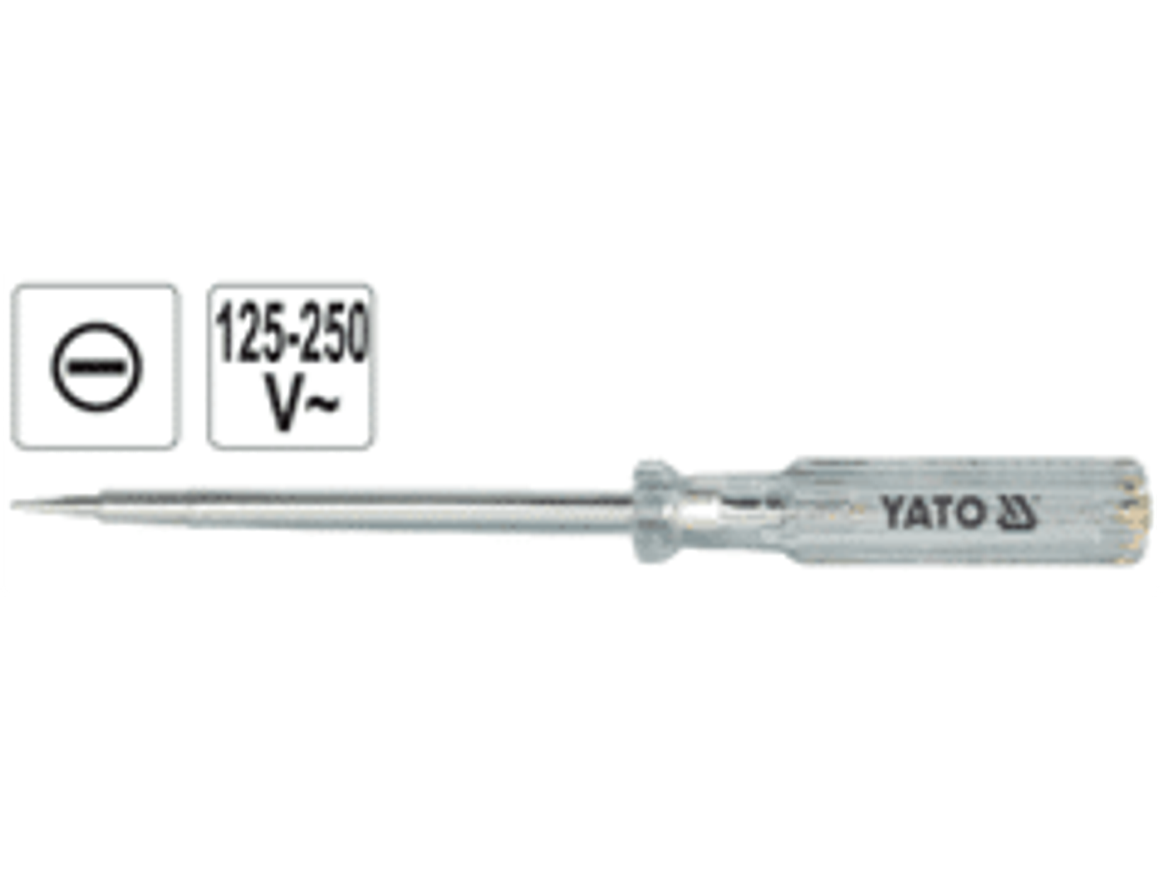 Probador de corriente rango 100 - 250 V 190 mmL