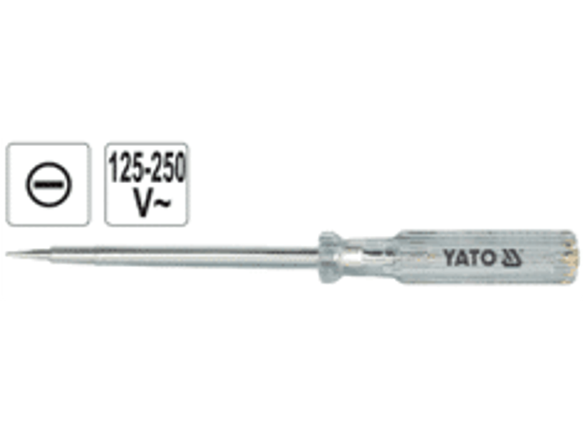 Probador de corriente rango 100 - 250 V 190 mmL