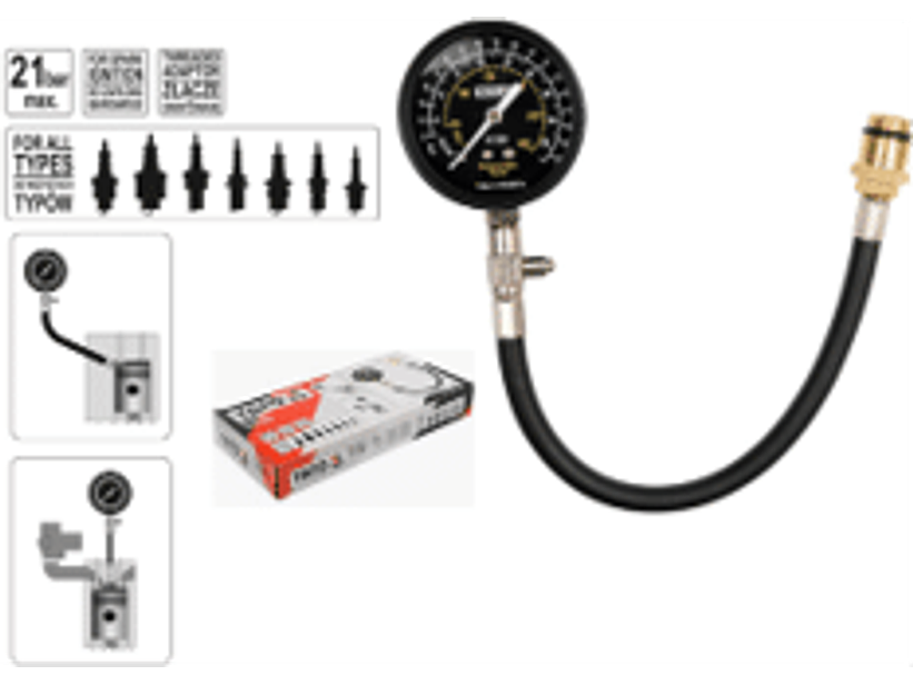 Compresímetro para motor a gasolina